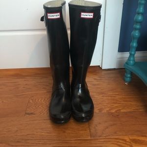 Hunter rain boots